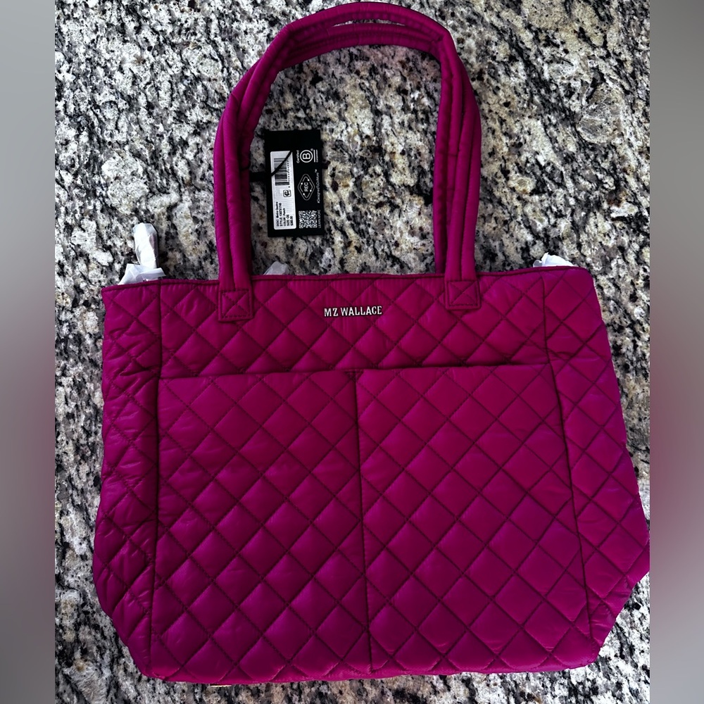 MZ Wallace Quatro Metro Tote in Punch, brand new with tags